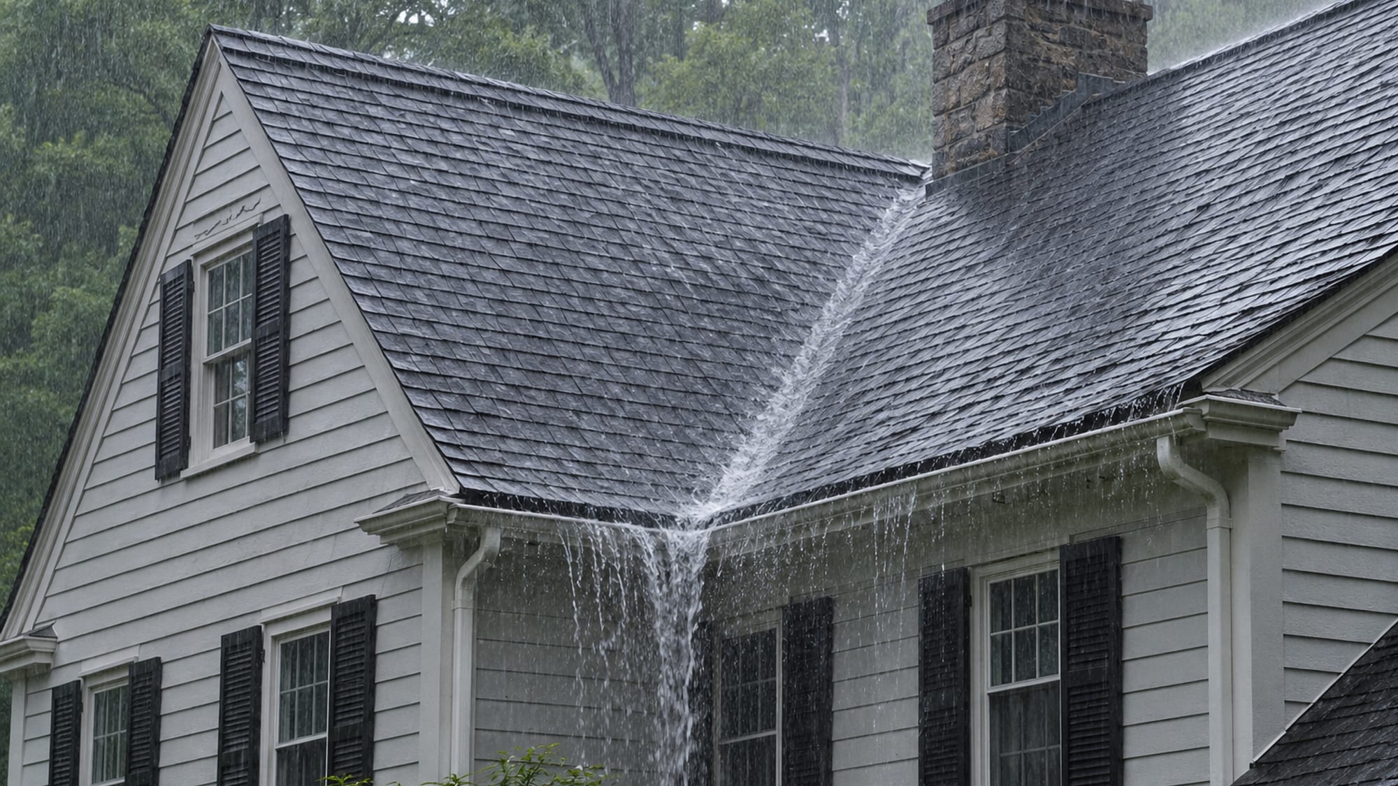 Roof Leaking in Heavy Rain? Common Causes in Connecticut
